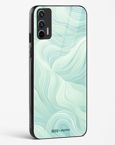 Fluidic Air Currents [BREATHE] Glass Case Phone Cover (Realme)