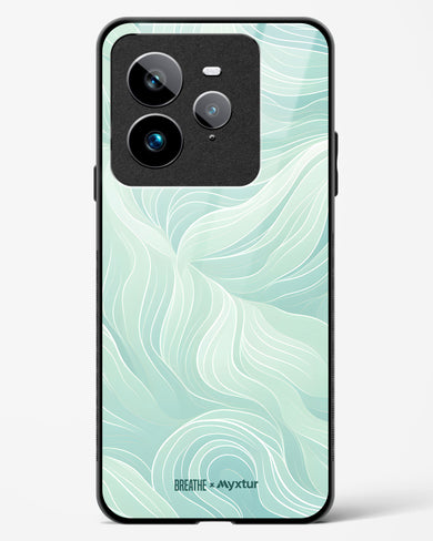 Fluidic Air Currents [BREATHE] Glass Case Phone Cover (Realme)