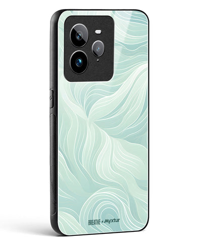 Fluidic Air Currents [BREATHE] Glass Case Phone Cover (Realme)