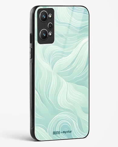 Fluidic Air Currents [BREATHE] Glass Case Phone Cover (Realme)