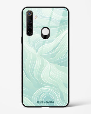 Fluidic Air Currents [BREATHE] Glass Case Phone Cover (Realme)