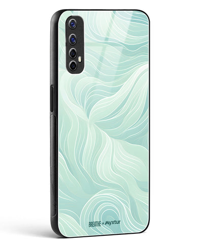 Fluidic Air Currents [BREATHE] Glass Case Phone Cover (Realme)