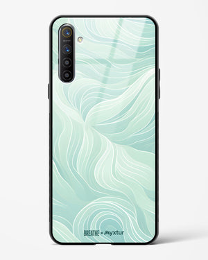 Fluidic Air Currents [BREATHE] Glass Case Phone Cover (Realme)