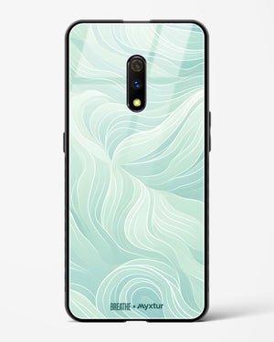 Fluidic Air Currents [BREATHE] Glass Case Phone Cover (Realme)