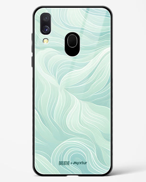 Fluidic Air Currents [BREATHE] Glass Case Phone Cover (Samsung)