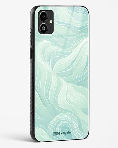 Fluidic Air Currents [BREATHE] Glass Case Phone Cover (Samsung)