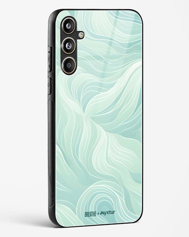 Fluidic Air Currents [BREATHE] Glass Case Phone Cover (Samsung)