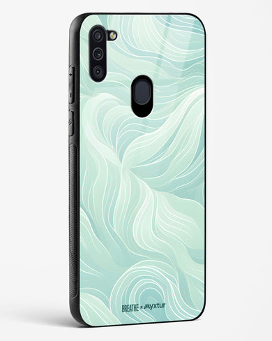 Fluidic Air Currents [BREATHE] Glass Case Phone Cover (Samsung)