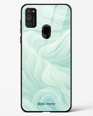 Fluidic Air Currents [BREATHE] Glass Case Phone Cover (Samsung)