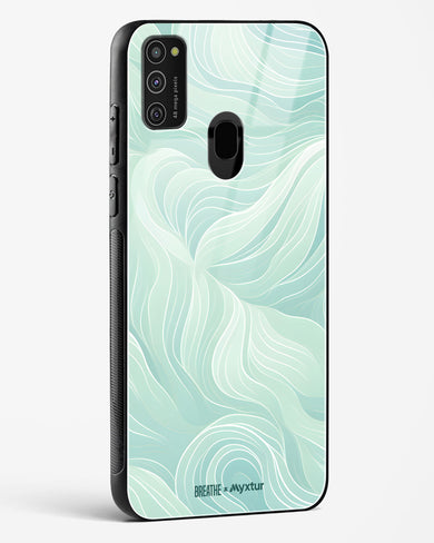 Fluidic Air Currents [BREATHE] Glass Case Phone Cover (Samsung)