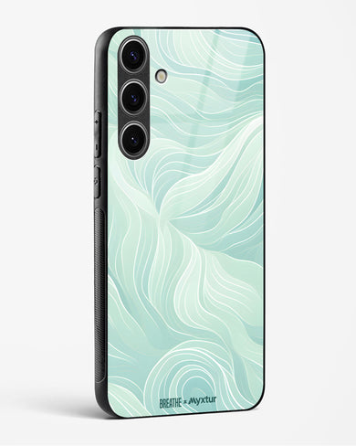 Fluidic Air Currents [BREATHE] Glass Case Phone Cover (Samsung)