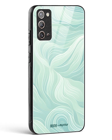 Fluidic Air Currents [BREATHE] Glass Case Phone Cover (Samsung)