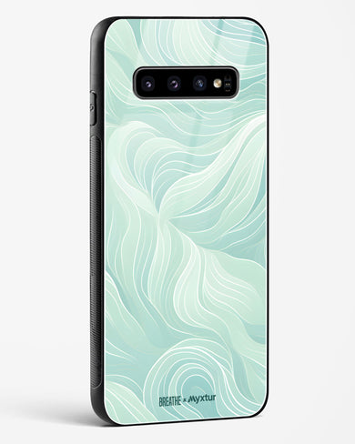 Fluidic Air Currents [BREATHE] Glass Case Phone Cover (Samsung)