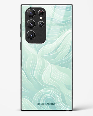 Fluidic Air Currents [BREATHE] Glass Case Phone Cover (Samsung)