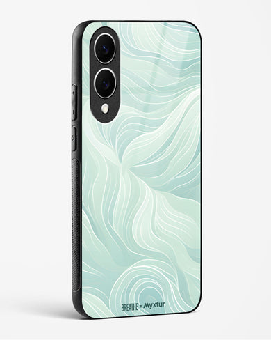 Fluidic Air Currents [BREATHE] Glass Case Phone Cover (Samsung)