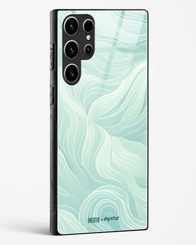 Fluidic Air Currents [BREATHE] Glass Case Phone Cover (Samsung)