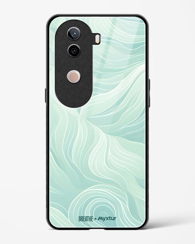 Fluidic Air Currents [BREATHE] Glass Case Phone Cover (Vivo)