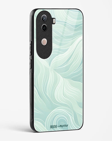 Fluidic Air Currents [BREATHE] Glass Case Phone Cover (Vivo)