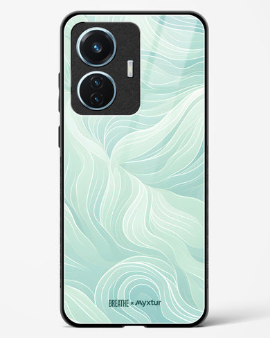 Fluidic Air Currents [BREATHE] Glass Case Phone Cover (Vivo)