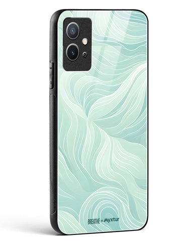 Fluidic Air Currents [BREATHE] Glass Case Phone Cover (Vivo)