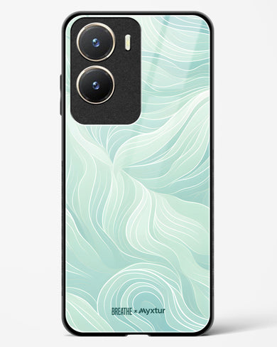 Fluidic Air Currents [BREATHE] Glass Case Phone Cover (Vivo)