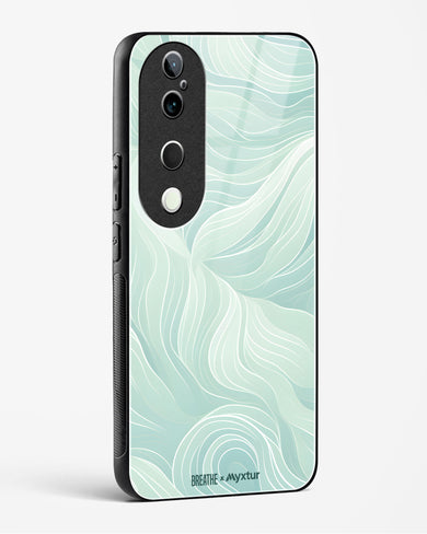 Fluidic Air Currents [BREATHE] Glass Case Phone Cover (Vivo)