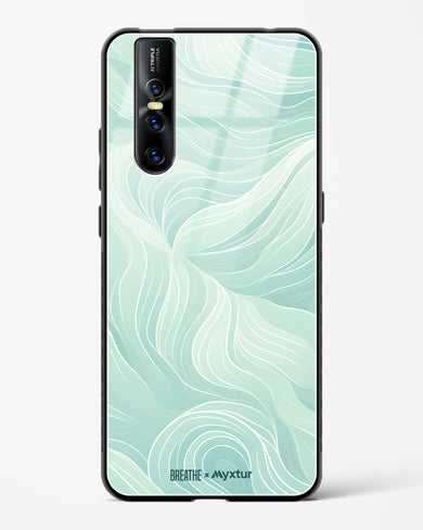 Fluidic Air Currents [BREATHE] Glass Case Phone Cover (Vivo)