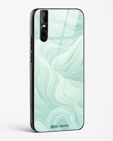 Fluidic Air Currents [BREATHE] Glass Case Phone Cover (Vivo)