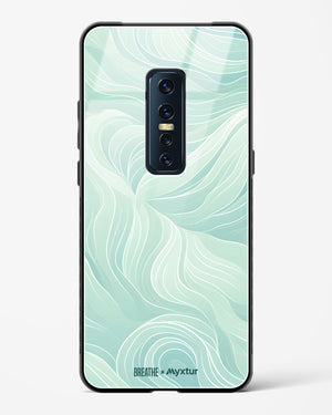 Fluidic Air Currents [BREATHE] Glass Case Phone Cover (Vivo)