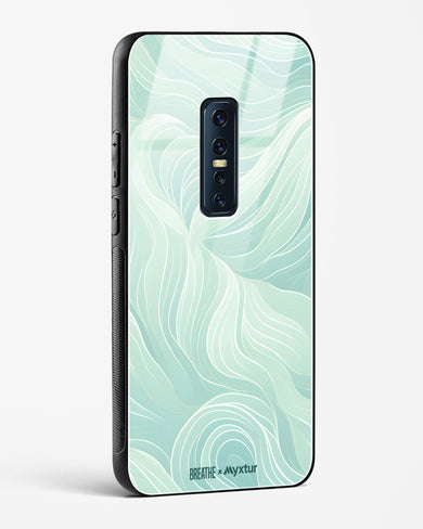 Fluidic Air Currents [BREATHE] Glass Case Phone Cover (Vivo)