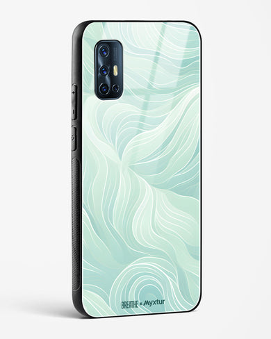 Fluidic Air Currents [BREATHE] Glass Case Phone Cover (Vivo)