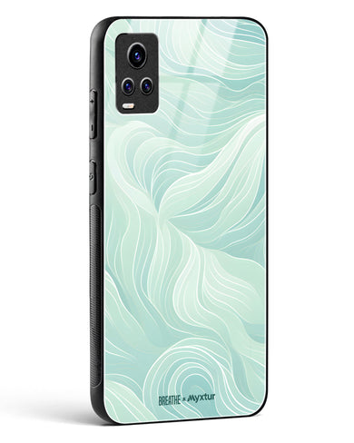 Fluidic Air Currents [BREATHE] Glass Case Phone Cover (Vivo)