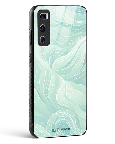 Fluidic Air Currents [BREATHE] Glass Case Phone Cover (Vivo)