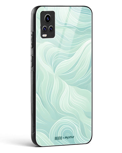 Fluidic Air Currents [BREATHE] Glass Case Phone Cover (Vivo)