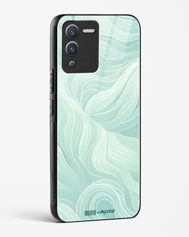 Fluidic Air Currents [BREATHE] Glass Case Phone Cover (Vivo)