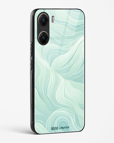 Fluidic Air Currents [BREATHE] Glass Case Phone Cover (Vivo)