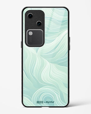 Fluidic Air Currents [BREATHE] Glass Case Phone Cover (Vivo)