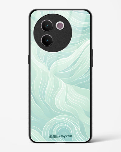 Fluidic Air Currents [BREATHE] Glass Case Phone Cover (Vivo)