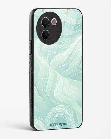 Fluidic Air Currents [BREATHE] Glass Case Phone Cover (Vivo)