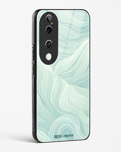 Fluidic Air Currents [BREATHE] Glass Case Phone Cover (Vivo)