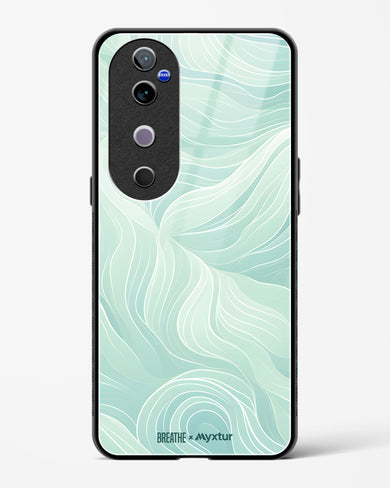 Fluidic Air Currents [BREATHE] Glass Case Phone Cover (Vivo)