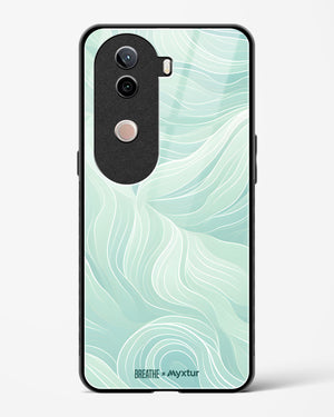 Fluidic Air Currents [BREATHE] Glass Case Phone Cover (Vivo)