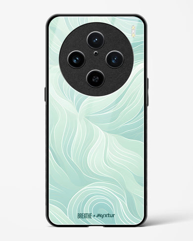 Fluidic Air Currents [BREATHE] Glass Case Phone Cover (Vivo)