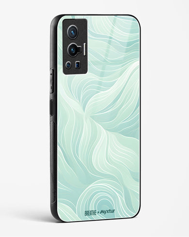 Fluidic Air Currents [BREATHE] Glass Case Phone Cover (Vivo)