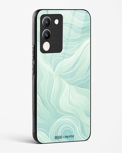 Fluidic Air Currents [BREATHE] Glass Case Phone Cover (Vivo)