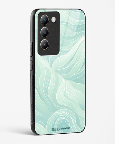 Fluidic Air Currents [BREATHE] Glass Case Phone Cover (Vivo)