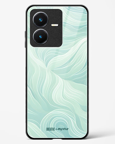 Fluidic Air Currents [BREATHE] Glass Case Phone Cover (Vivo)