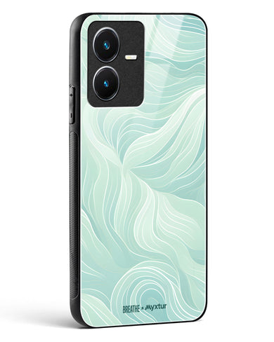 Fluidic Air Currents [BREATHE] Glass Case Phone Cover (Vivo)