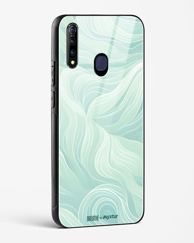 Fluidic Air Currents [BREATHE] Glass Case Phone Cover (Vivo)