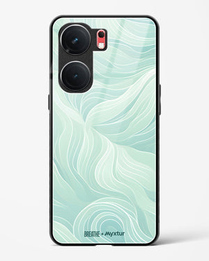 Fluidic Air Currents [BREATHE] Glass Case Phone Cover (Vivo)